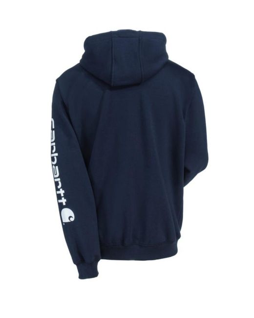 Carhartt Blue Long-Sleeved Sweatshirt for men