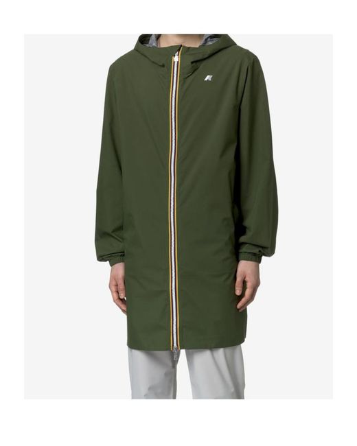 K-Way Green Thomas Parka for men