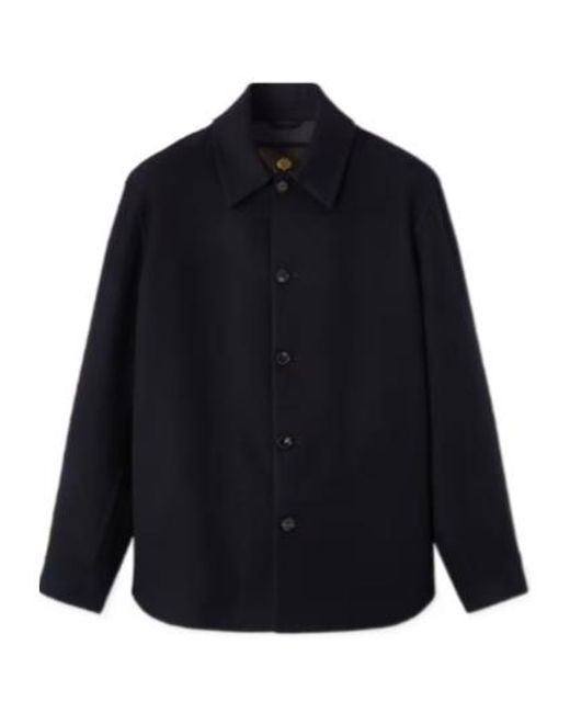 Loro Piana Blue Elian Overshirt for men