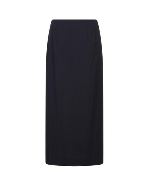 Moschino Blue Midi Skirt