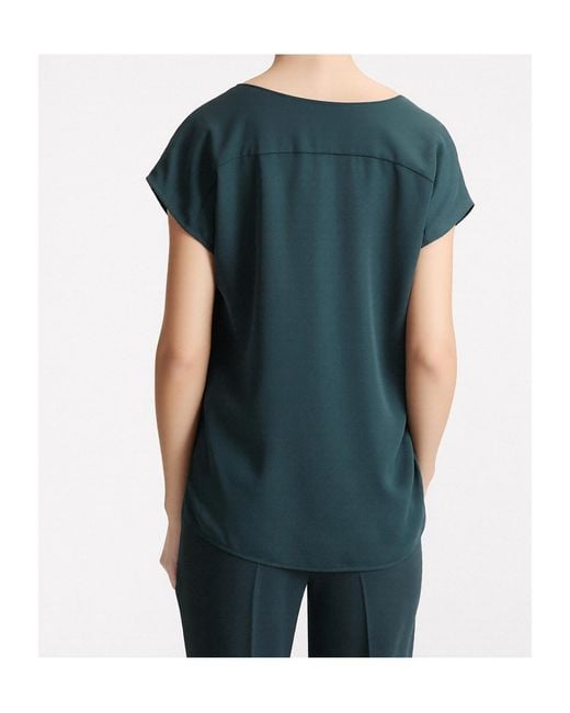 Marella Green V-Neck Overshirt