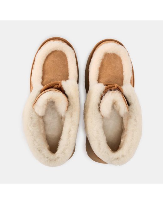 Ugg Natural Solid Color Snug Boots