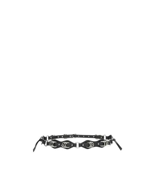 Isabel Marant White Bolton Belt