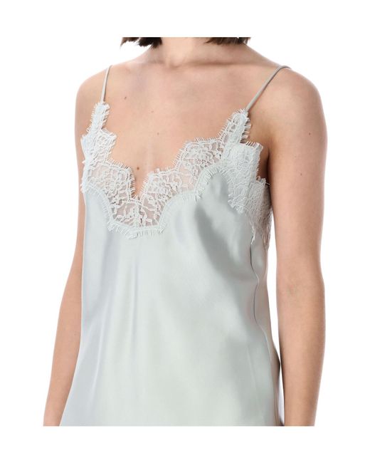 Rohe Gray Off-Shoulder Camisole Top