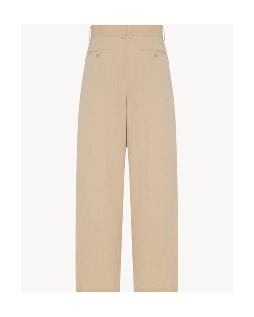The Row Natural Lilas Pants