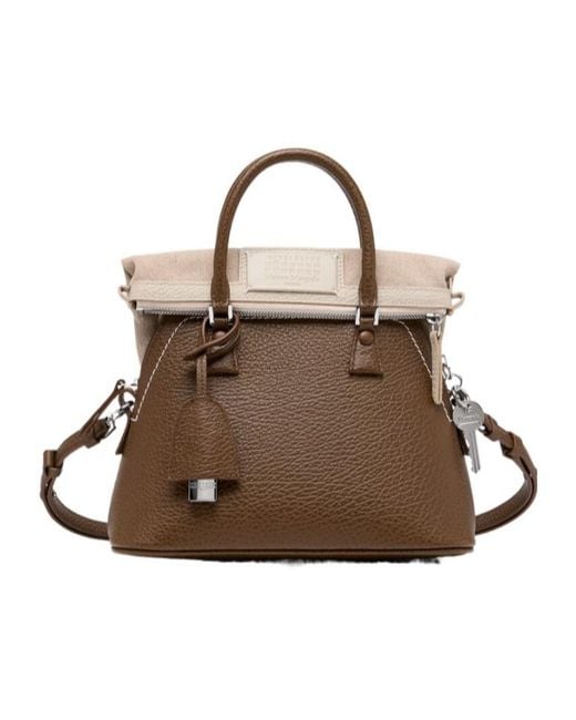 Maison Margiela Brown 5Ac Classique Mini Shoulder Bag
