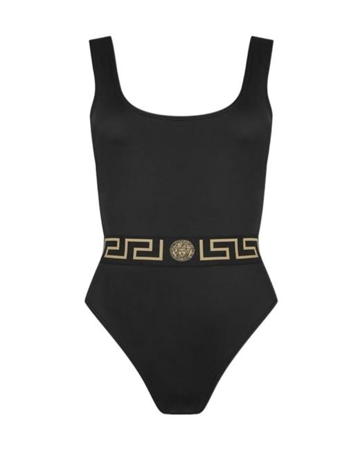 Versace Black Logo Jumpsuit