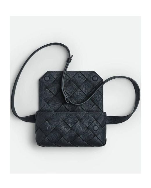 Bottega Veneta Blue Diago Belt Bag for men