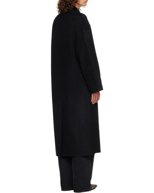 Loulou de Saison Black Borneo Long Coat