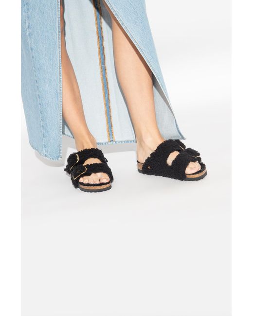 Birkenstock Black Arizona Big Buckle Sandals