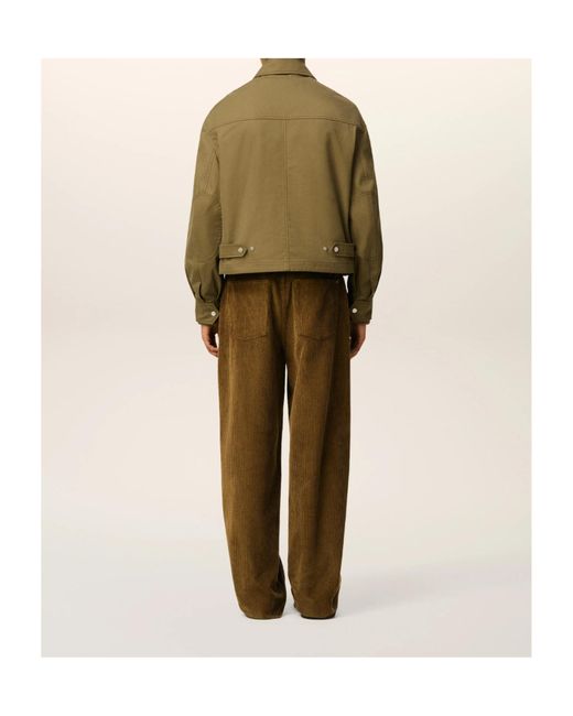 AMI Green Cotton Worker Jacket