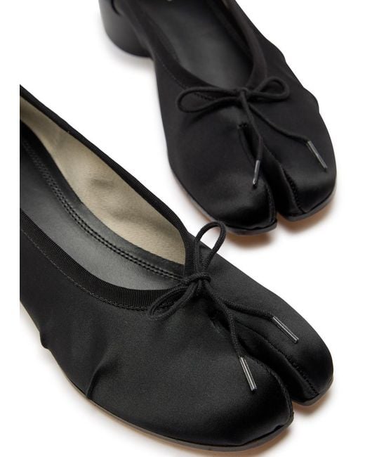 Maison Margiela Black Satin High Heels