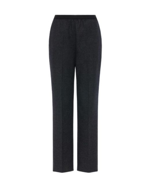 Maison Margiela Black Straight-Leg Trousers
