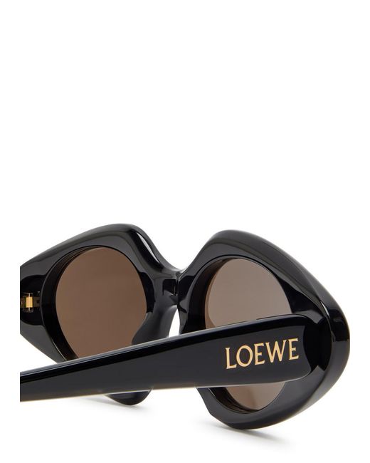 Loewe White Classic Logo Sunglasses