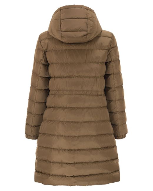 Weekend by Maxmara Brown Slim-Fit Down Jacket
