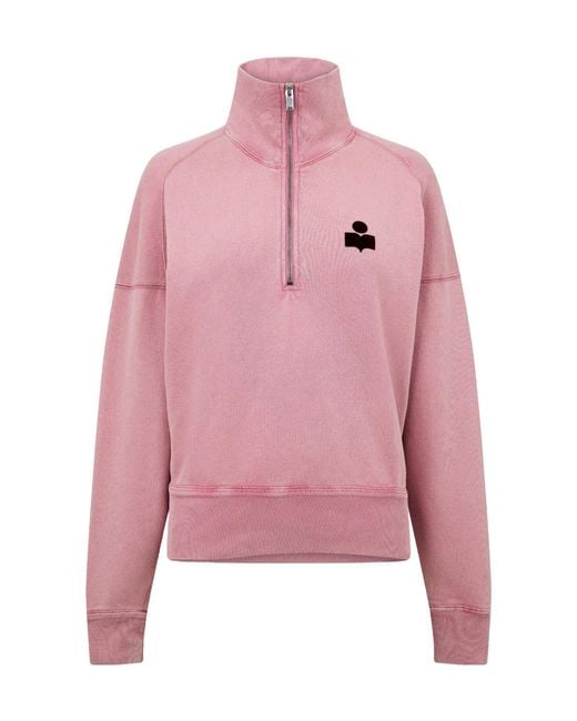 Isabel Marant Pink Crew Neck Sweatshirt