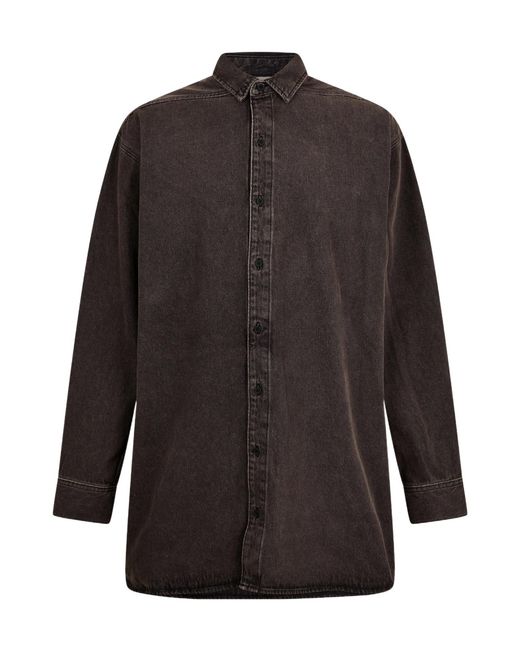 Fear Of God Gray Long-Sleeved Shirt for men