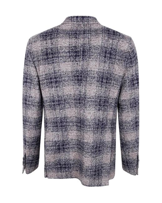 Tagliatore Blue Jacket for men