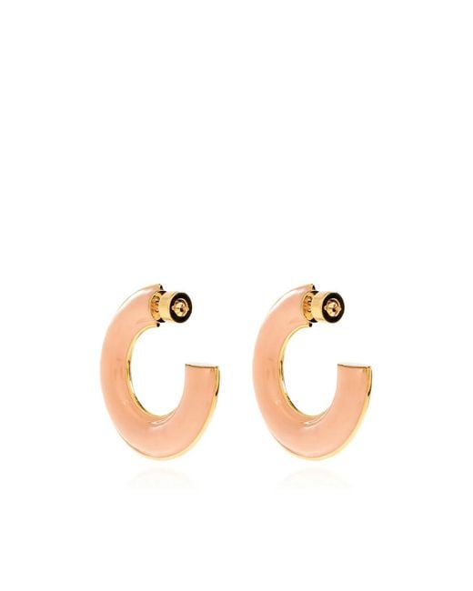 Marni Multicolor Half-Round Hoop Earrings