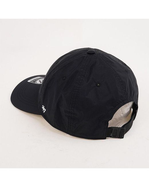 NANGA Black Aurora Tex Baseball Cap for men