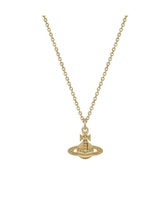 Vivienne Westwood Metallic Marinetta Orb Pendant Necklace