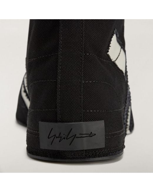 Y-3 Black Nizza Sneakers for men