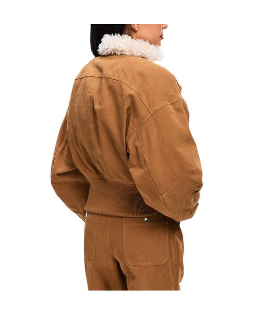 Isabel Marant Natural Cropped Jacket