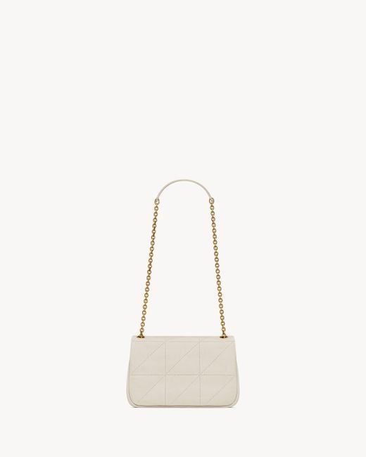 Saint Laurent White Jamie 4.3 Mini