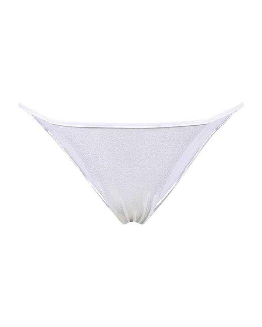 DSquared² White Triangle Bikini Swimsuit