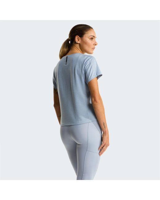 The North Face Blue Short-Sleeve Fitness Top
