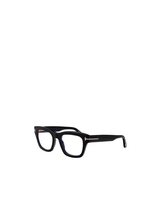 Tom Ford White Eyewear Rectangle Frame Glasses for men