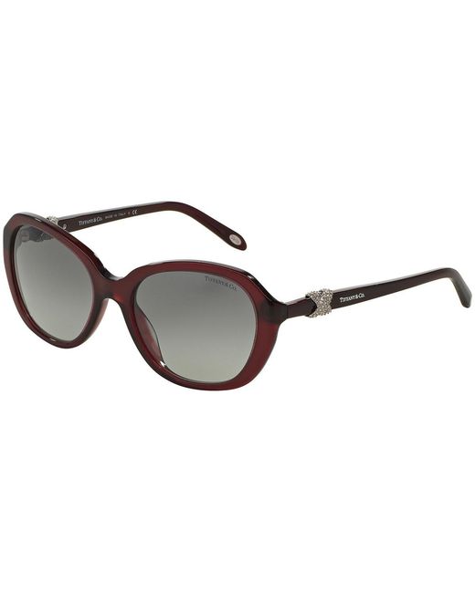 Tiffany & Co White Logo Sunglasses