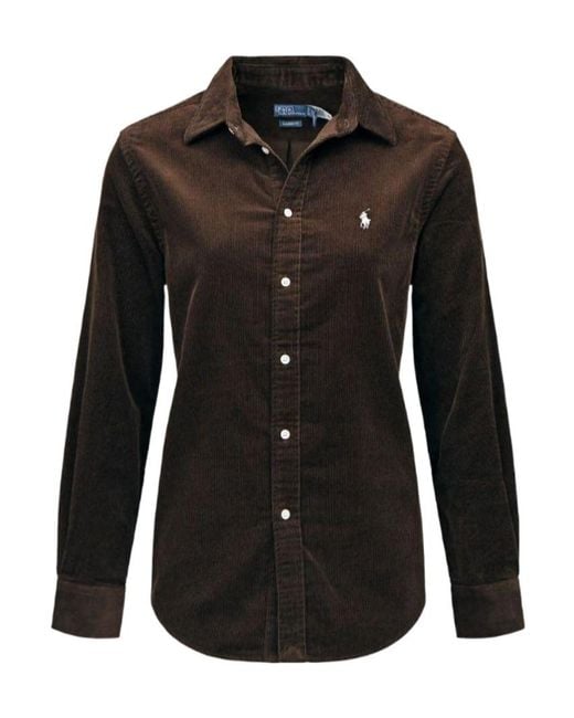 Polo Ralph Lauren Black Long-Sleeved Shirt