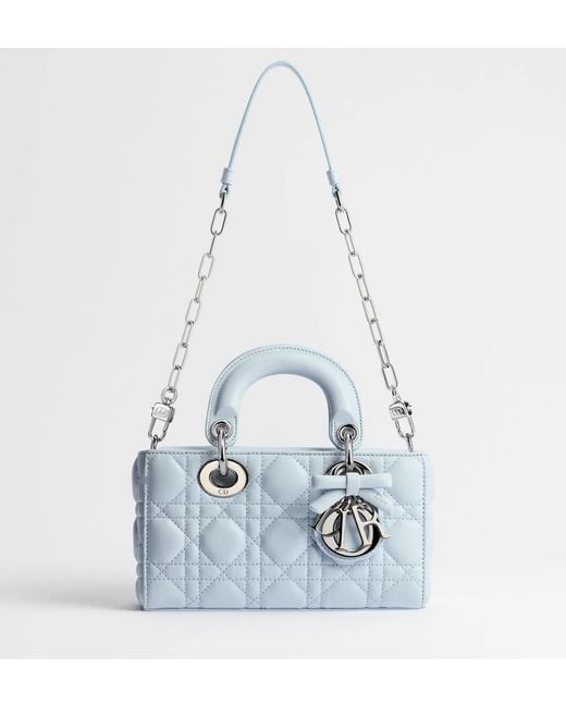 Dior Blue Mini Lady D-Joy Shoulder Bag