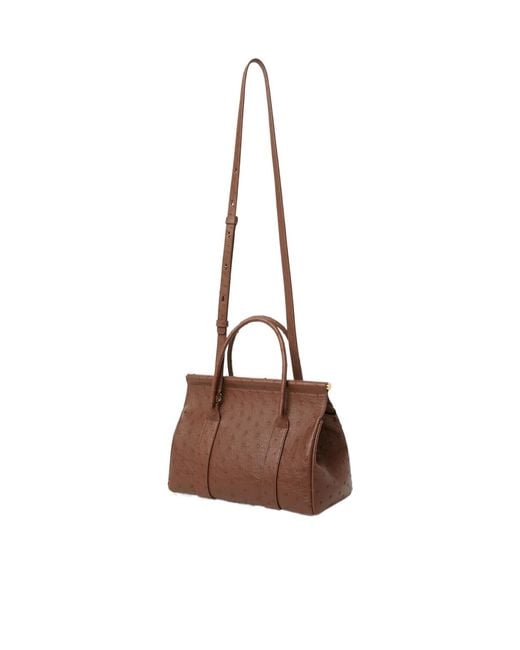 Loro Piana Brown Loom Bag L25