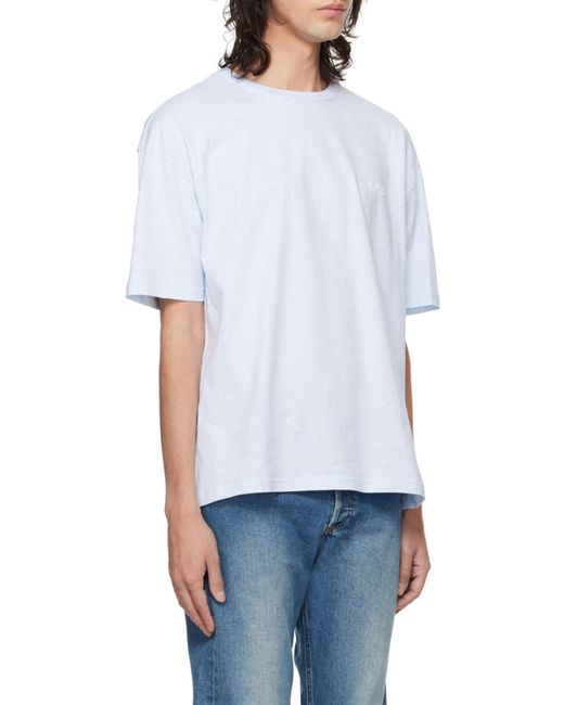 A.P.C. White Ava Cotton T-Shirt for men