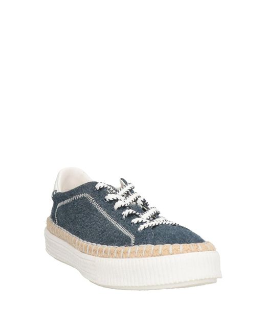 Chloé Blue Plain Colour Sneakers