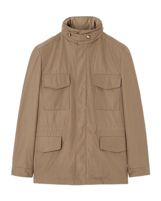 Loro Piana Brown Traveller Field Jacket for men