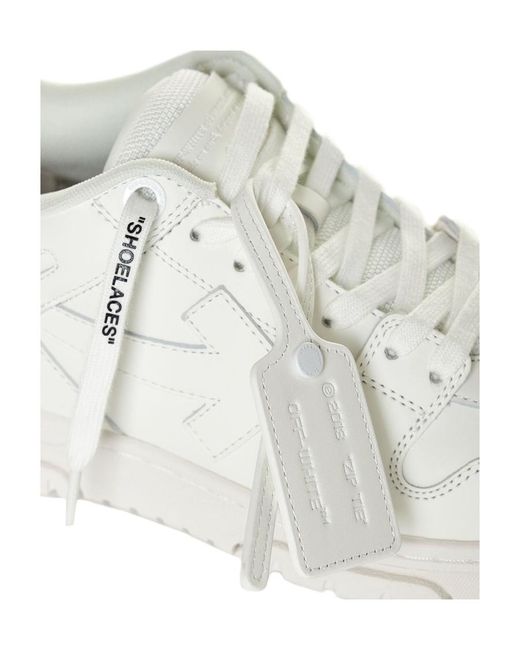 Off-White c/o Virgil Abloh White Out Of Office Lace-Up Sneakers