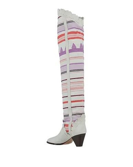 Isabel Marant White Boots