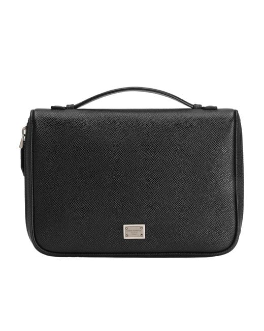 Dolce & Gabbana Black Sicily Clutch Bag for men