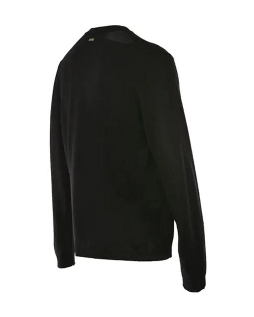Just Cavalli Black Tiger Pattern Knitted Pullover for men