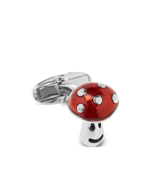 Paul Smith White Toadstool Cufflinks for men
