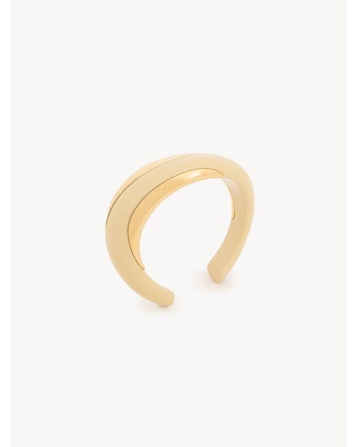 Chloé White Chloé The Chloé Glaze Cuff