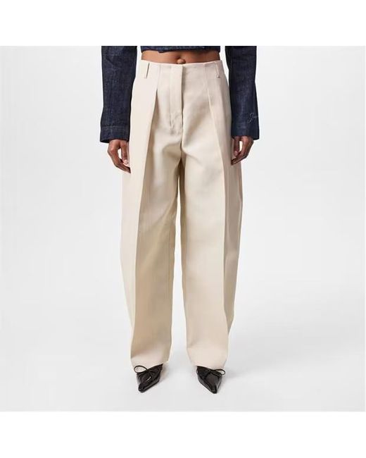 Jacquemus Natural Belt Loops Slacks