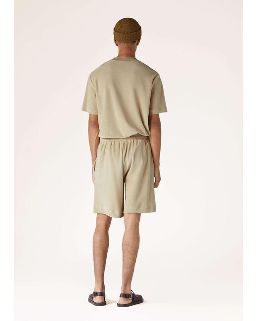 Loro Piana Natural Short-Sleeved T-Shirt for men