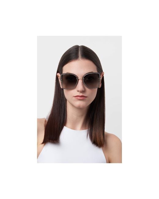 Jimmy Choo Multicolor Logo Sunglasses