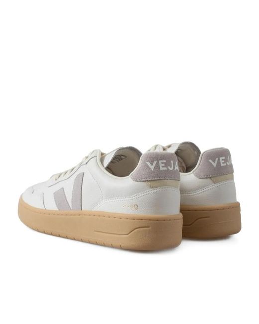Veja White V-90 Low-Top Sneakers for men