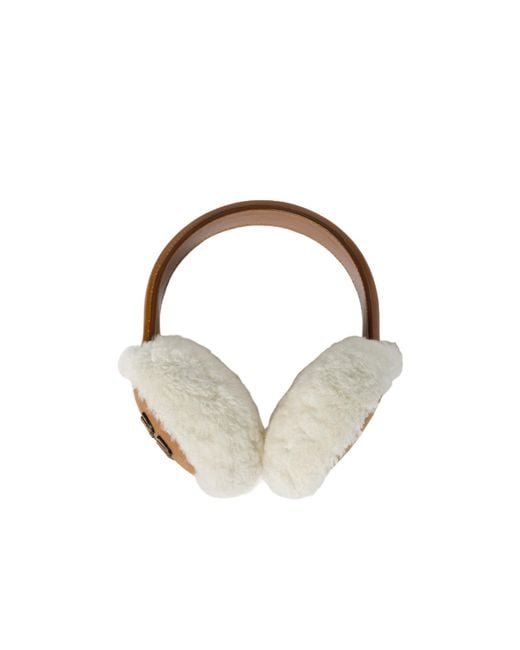 Miu Miu Metallic Logo-Detailed Earmuffs