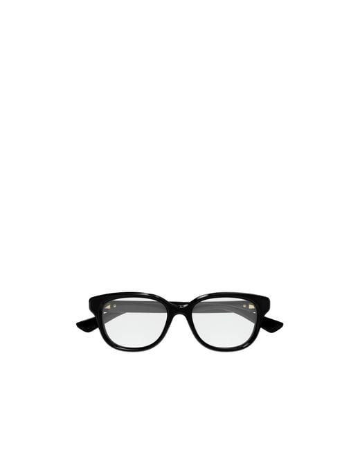 Gucci White Eyewear Square Frame Glasses